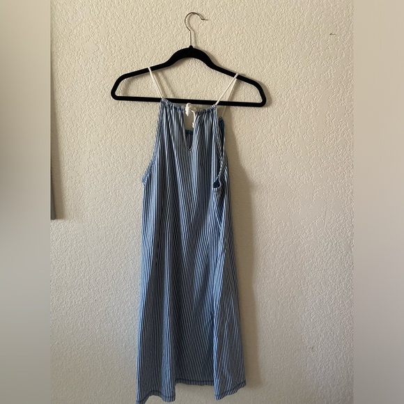 J. McLaughlin Striped Linen Dress - Picture 3 of 5